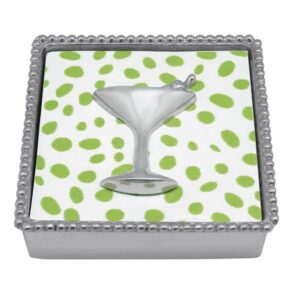 Mariposa Cocktail Beaded Napkin Box