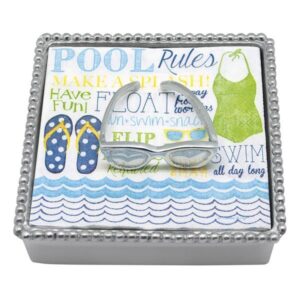 Mariposa Sunglasses Beaded Napkin Box