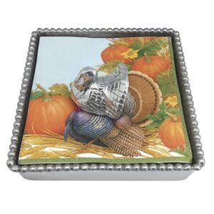 Mariposa Turkey Napkin Box