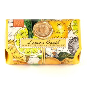 Michel Design Works Lemon Basil Large Bath Soap Bar SOAL8