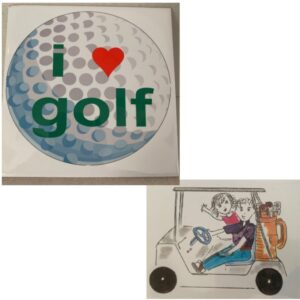 Golf Trivet & Blank Notecards