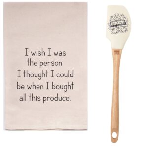 Produce Dishtowel & Spatula