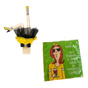 Wiggle Wine Stop & Cocktail Napkins