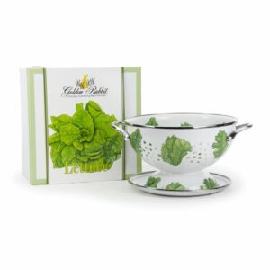 lettuce colander gift set golden rabbit