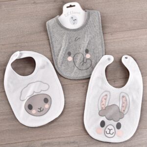 Giftcraft Lil' White Lamb Drool Bib