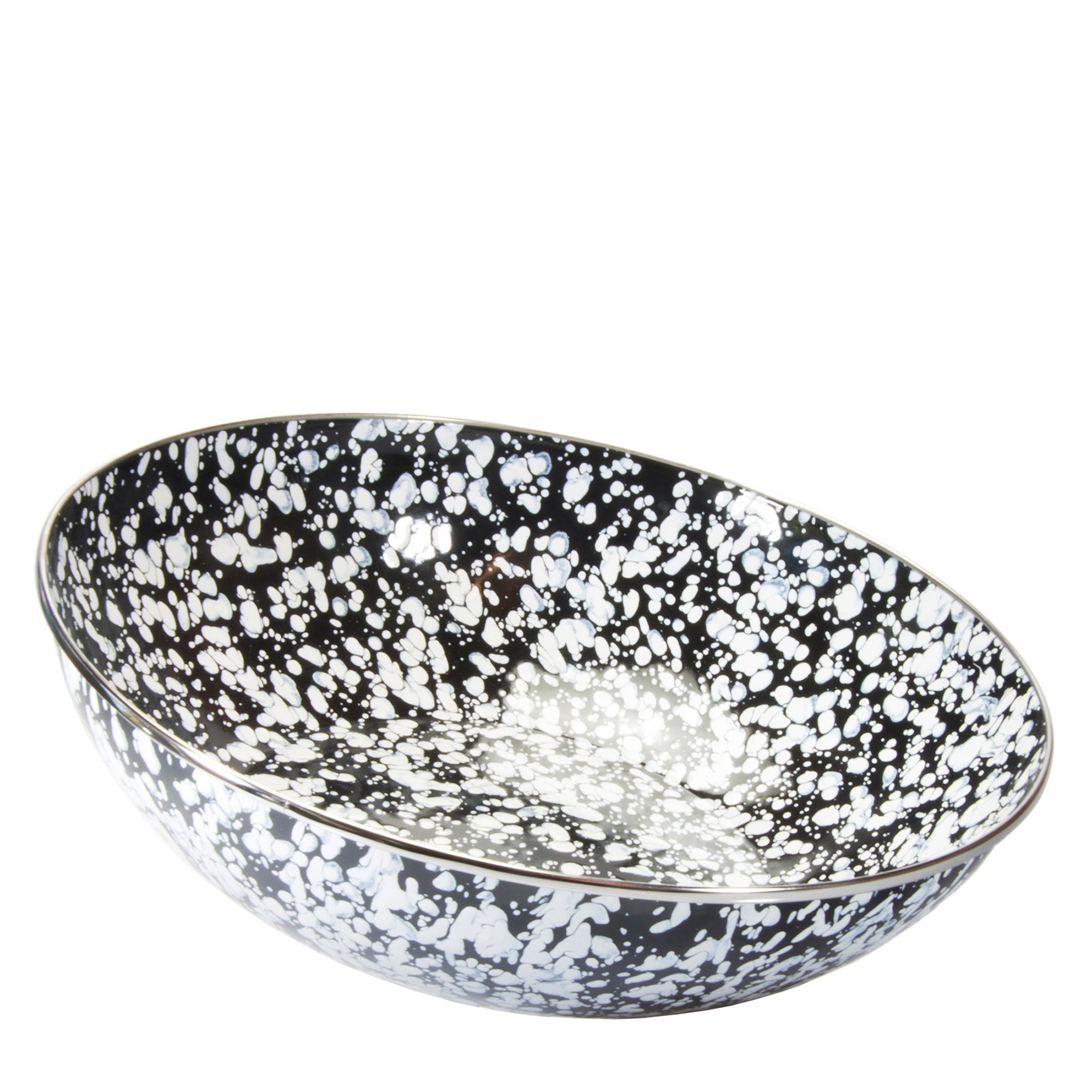 Black Swirl Catering Bowl Black Swirl Catering Bowl